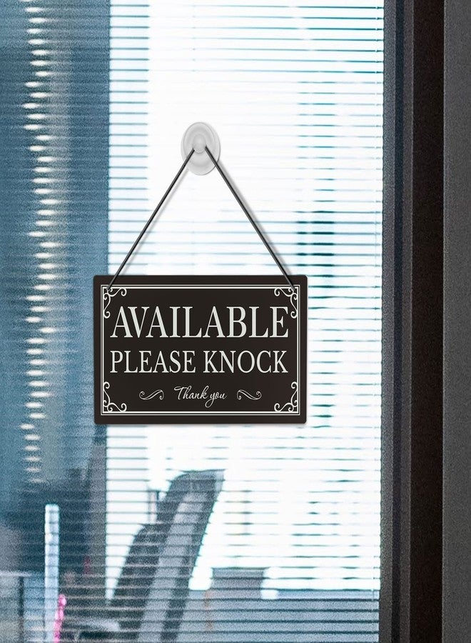 Putuo Decor Please Do Not Disturb Sign, Office, Business, Treatment, Clinic, Restroom Decor, 10x5 Inches PVC Reversible Double Sided - Image 4